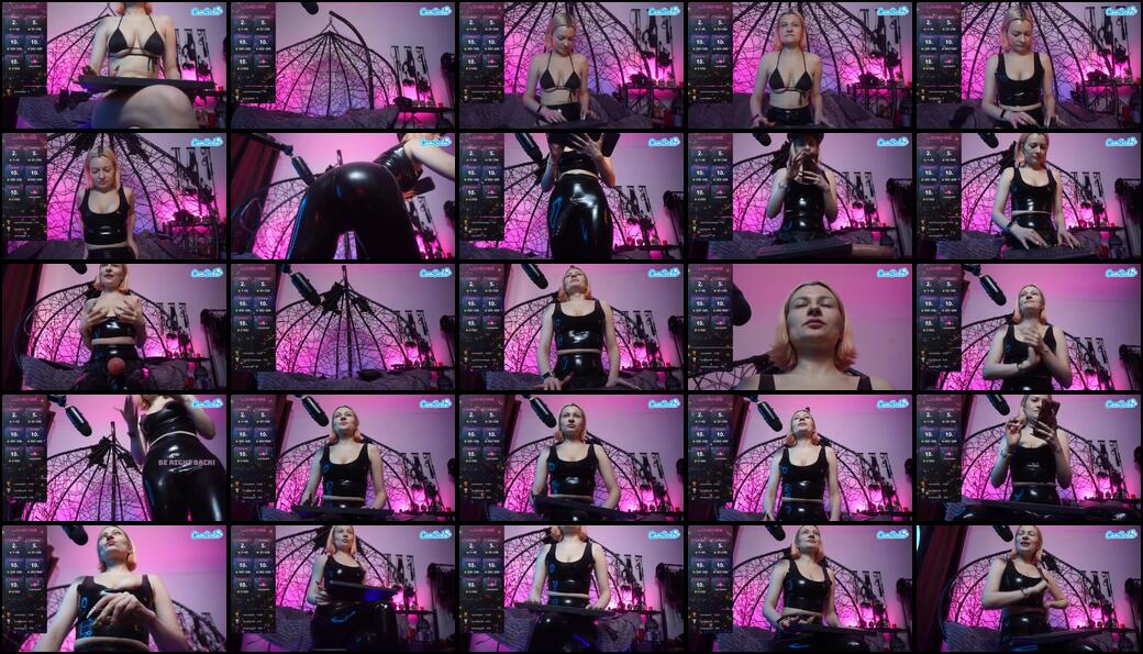 Cyberxgoddess Webcam 2024-01-11