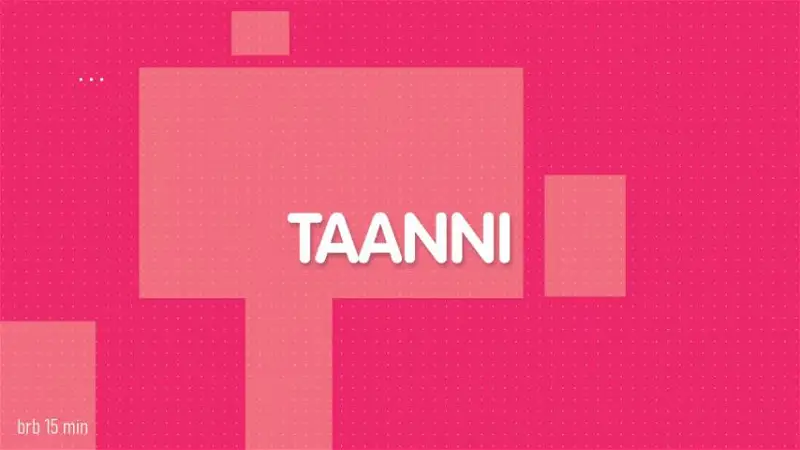 Taanni Webcam 2023-11-01