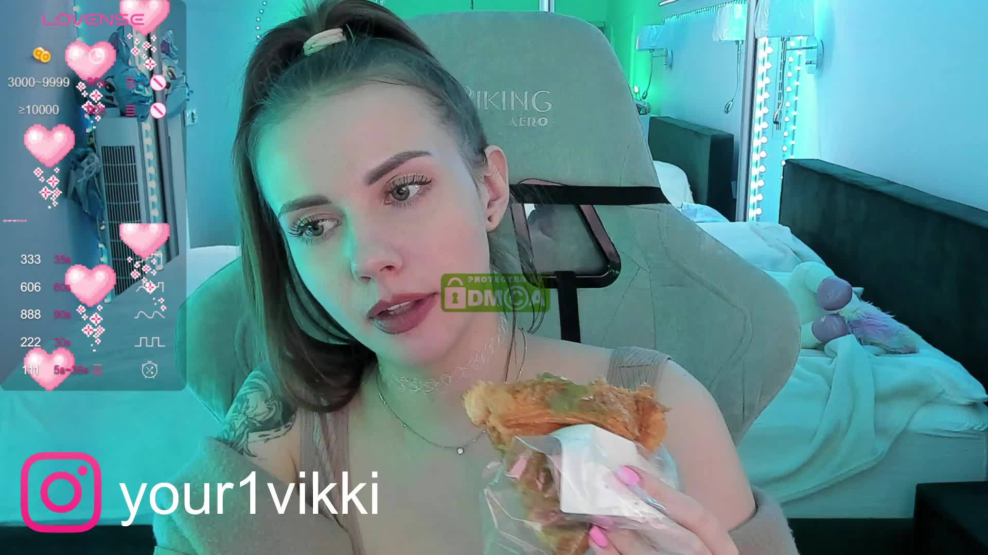 VikkiExtraCheese Webcam 2025-01-10